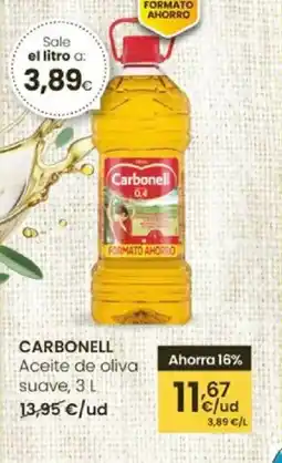 Eroski CARBONELL Aceite de oliva suave oferta