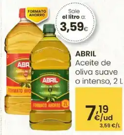 Eroski ABRIL Aceite de oliva suave o intenso oferta