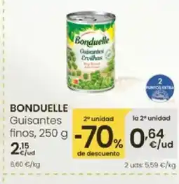 Eroski BONDUELLE Guisantes finos oferta