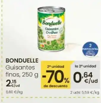 Eroski BONDUELLE Guisantes finos oferta
