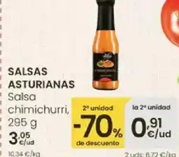 Eroski SALSAS ASTURIANAS Salsa chimichurri oferta