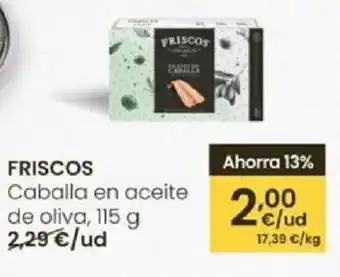 Eroski FRISCOS Caballa en aceite de oliva oferta