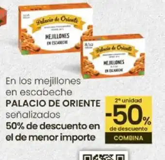 Eroski PALACIO DE ORIENTE En los mejillones oferta
