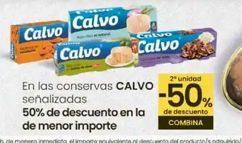Eroski CALVO En las conservas oferta