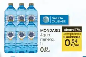 Eroski MONDARIZ Agua mineral oferta