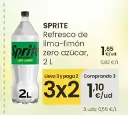 Eroski SPRITE Refresco de lima-limón oferta