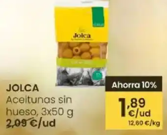 Eroski JOLCA Aceitunas sin hueso oferta