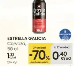 Eroski ESTRELLA GALICIA Cerveza oferta