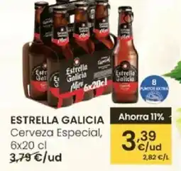 Eroski ESTRELLA GALICIA Cerveza Especial oferta