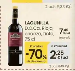 Eroski LAGUNILLA (D.O.Ca. Rioja crianza, tinto oferta