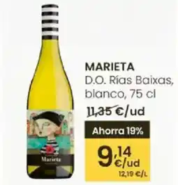 Eroski MARIETA D.O. Rías Baixas, blanco oferta