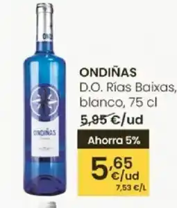 Eroski ONDIÑAS D.O. Rías Baixas oferta