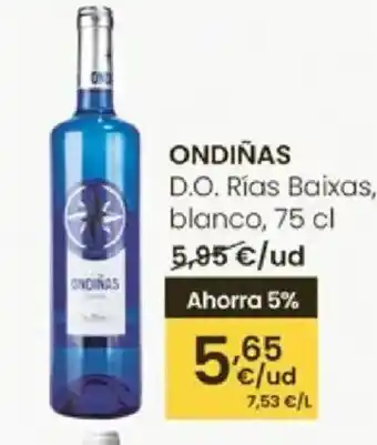 Eroski ONDIÑAS D.O. Rías Baixas oferta