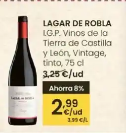 Eroski LAGAR DE ROBLA I.G.P. Vinos de la Tierra de Castilla y León, Vintage, tinto oferta