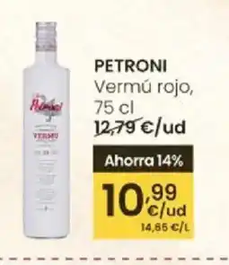 Eroski PETRONI Vermú rojo oferta