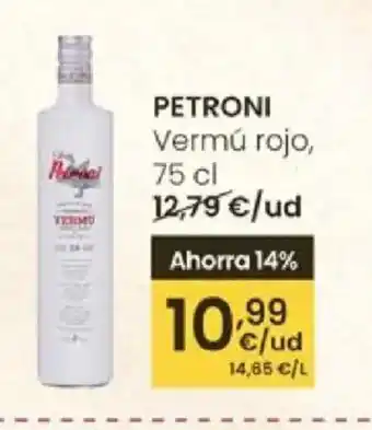 Eroski PETRONI Vermú rojo oferta