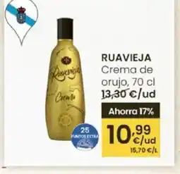 Eroski RUAVIEJA Crema de orujo oferta