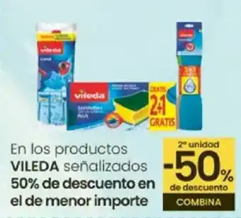 Eroski VILEDA En los productos oferta