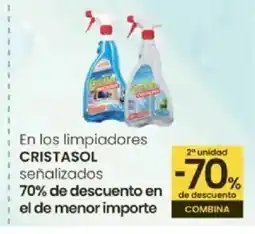 Eroski CRISTASOL En los limpiadores oferta