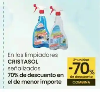 Eroski CRISTASOL En los limpiadores oferta