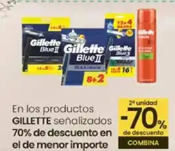 Eroski GILLETTE En los productos oferta