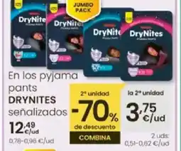 Eroski DRYNITES En los pyjama pants oferta