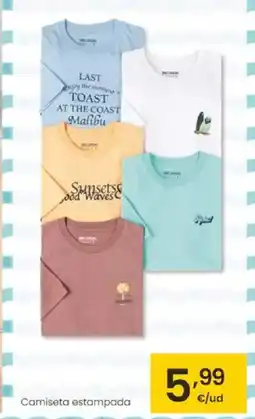 Eroski Camiseta estampada oferta