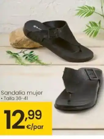 Eroski Sandalia mujer oferta