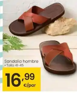 Eroski Sandalia hombre oferta