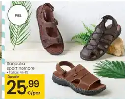 Eroski Sandalia sport hombre oferta