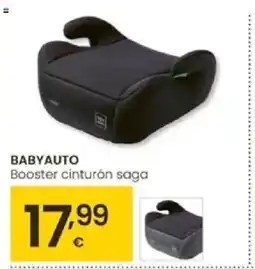 Eroski BABYAUTO Booster cinturón saga oferta