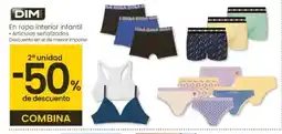 Eroski DIM En ropa interior infantil oferta