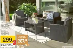 Eroski Set Miami con cojines oferta