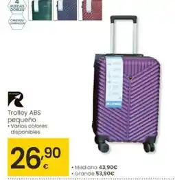 Eroski Trolley ABS pequeño oferta