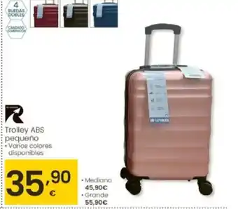 Eroski Trolley ABS pequeño oferta