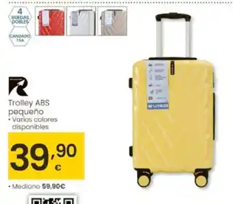 Eroski Trolley ABS pequeño oferta