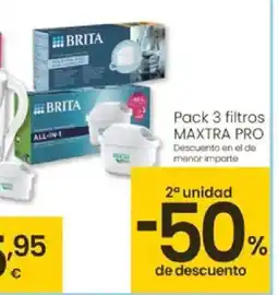 Eroski BRITA Pack 3 filtros oferta