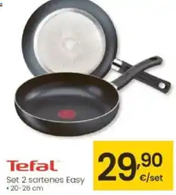 Eroski TEFAL Set 2 sartenes Easy oferta