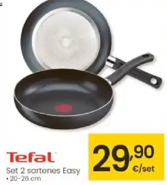 Eroski TEFAL Set 2 sartenes Easy oferta