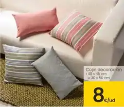 Eroski Cojín decoración oferta