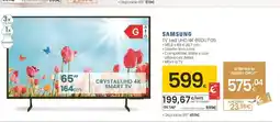 Eroski SAMSUNG TV Led UHD 4K 65DU7105 oferta