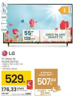 Eroski LG TV QNed 4K 55QNED80T6A oferta