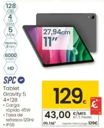 Eroski SPC Tablet Gravity 5 oferta