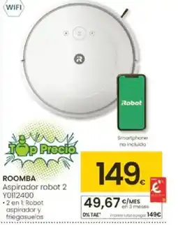 Eroski ROOMBA Aspirador robot 2 YO112400 oferta