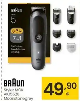 Eroski BRAUN Styler MGK AIO5520 Moonstonegrey oferta