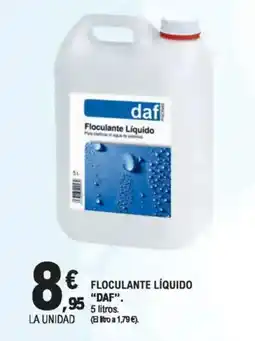 E.Leclerc DAF Floculante líquido oferta