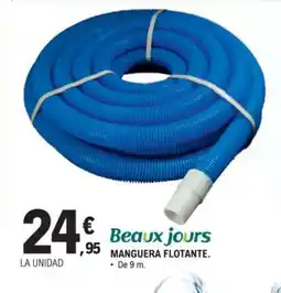 E.Leclerc BEAUXJOURS Manguera flotante oferta