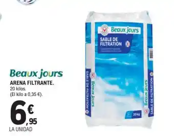 E.Leclerc BEAUJOURS Arena filtrante oferta