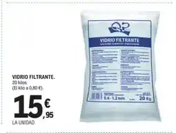 E.Leclerc Vidrio filtrante oferta
