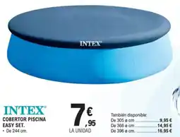 E.Leclerc INTEX Cobertor piscina easy set oferta